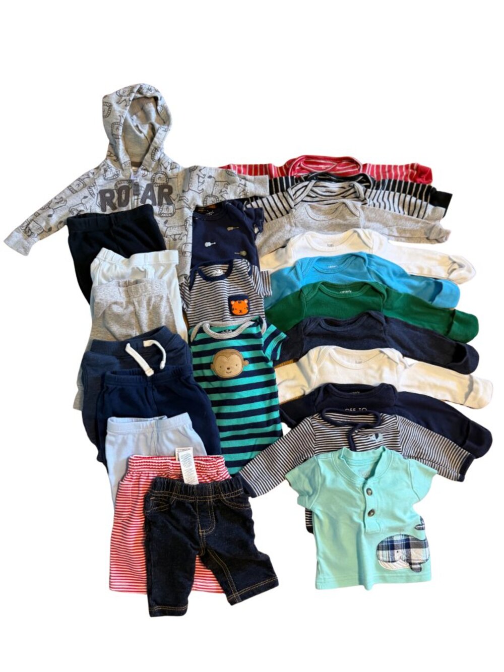 Carter’s Newborn Baby Lot (24 pc)
